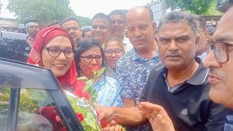 এ্যাডঃ নেওয়াজ হালিমা আরলী এমপির আগমনকে ঘিরে শ্রীপুরে গণসংবর্ধনা