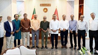 প্রধানমন্ত্রীর সঙ্গে বৈঠক করেছেন সম্পাদক পরিষদের নেতারা