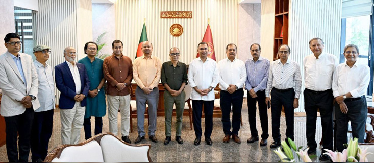 প্রধানমন্ত্রীর সঙ্গে বৈঠক করেছেন সম্পাদক পরিষদের নেতারা