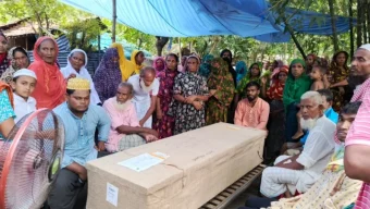 কফিনবন্দি হয়ে দুই প্রবাসীর লাশ ফিরল সাতক্ষীরায়