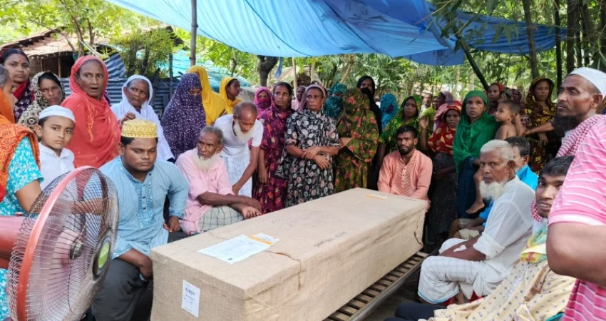 কফিনবন্দি হয়ে দুই প্রবাসীর লাশ ফিরল সাতক্ষীরায়