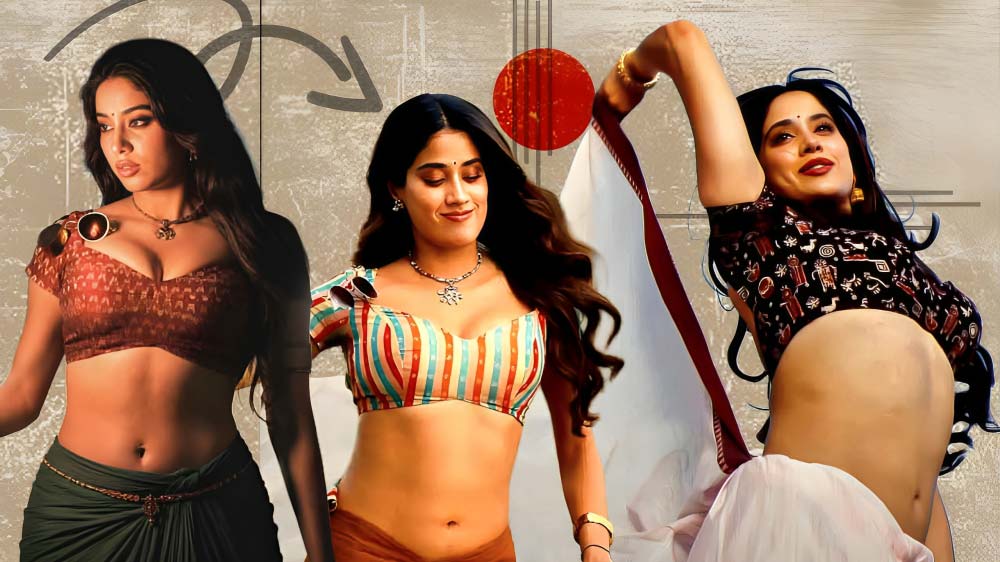 ছবিতে জাহ্নবী শুধুই দেহসর্বস্ব! দক্ষিণের ছবিতে অতিরিক্ত শরীর প্রদর্শন? কী মত অন্যদের?